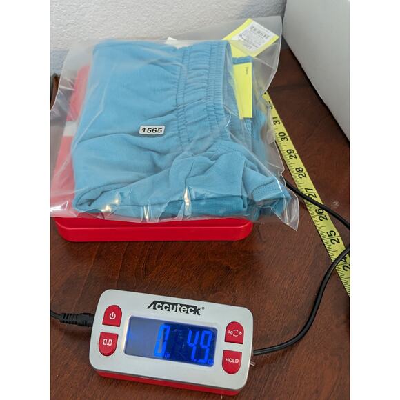 All in Motion Performance Core Shorts L 10 12 Teal Green Girls Sweats Mid Rise - Picture 7 of 7